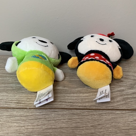 Itty Bittys Mickey Mouse and Minnie Mouse Plushes. - Picture 3 of 7